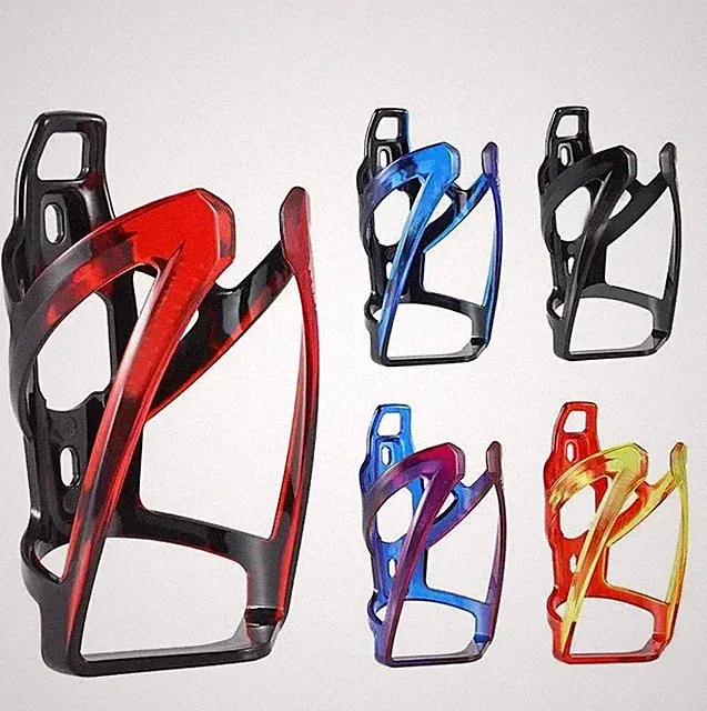 1 pc Colorful Gradient Bike Water Bottle Cage Ultralight MTB Road Cycling Holder