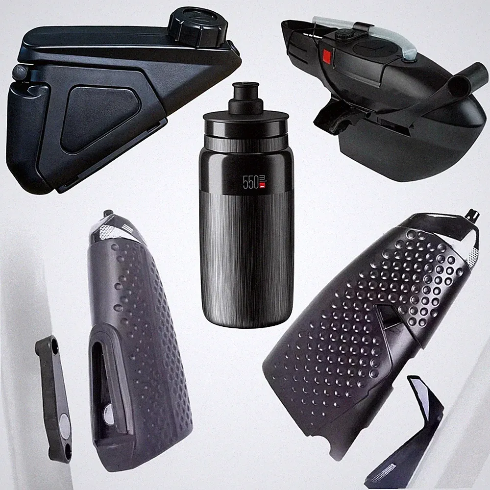 Aero Bicycle Water Bottle BPA Free Magnetic Mount Cage Road MTB TT Bike