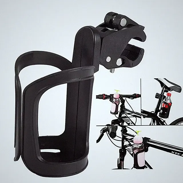 Bike Cup Holder Cycling Beverage Water Bottle Cage Mount Drink Bicycle Handlebar