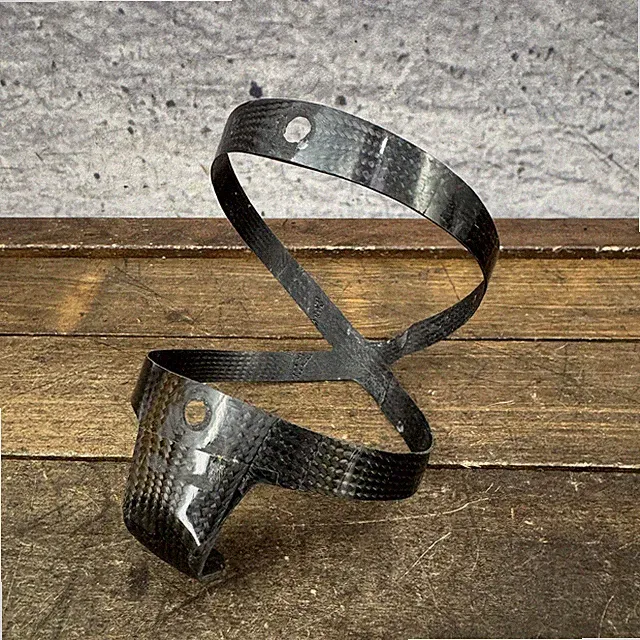 Carbon Fiber Bicycle Water Bottle Cage Custom Lightweight Holder Road MTB VTG