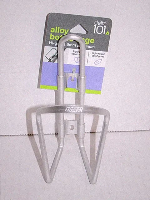 NEW DELTA 101 ALLOY WATER BOTTLE CAGE for Bikes Bicycle Lightweight 65.2 gram