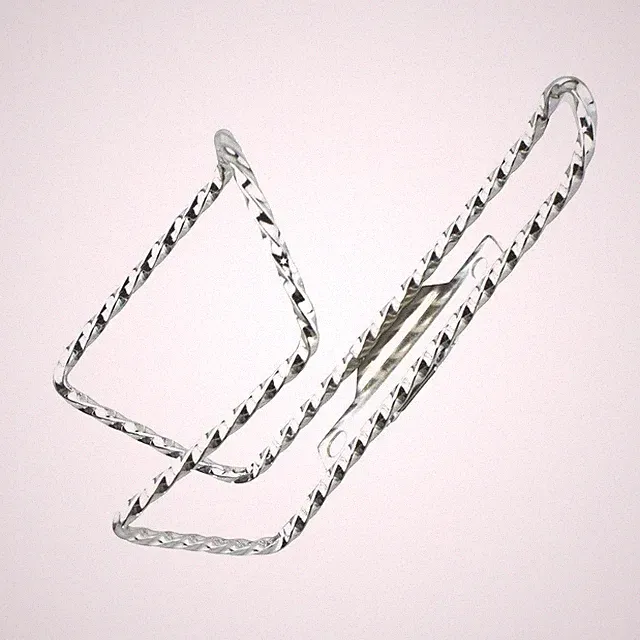 NEW! Lowrider Square Twisted Bicycle Bottle Holder Trike Chopper Bike Chrome