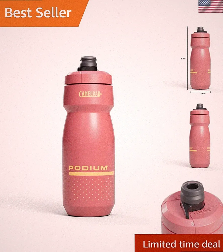 Podium 24oz Bike Water Bottle - Easy Squeeze Bottle - Fits Most Bike Cages, C...