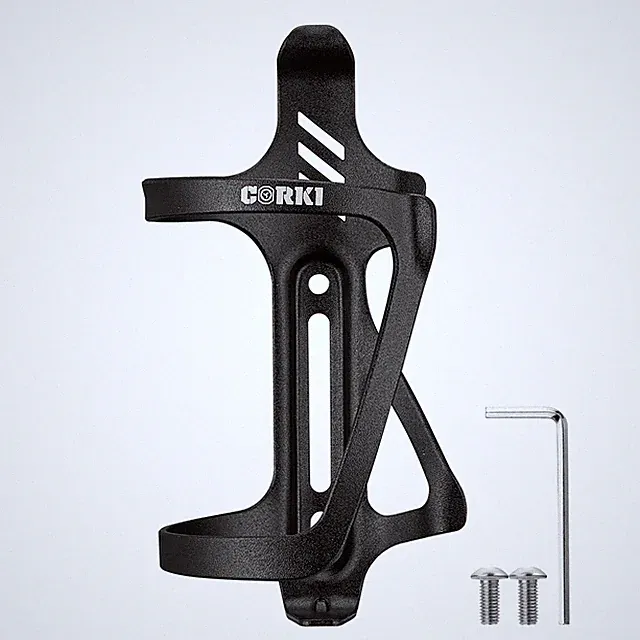 Right Side Load Water Bottle Cage for Road & Mountain Bikes Aluminum Holder