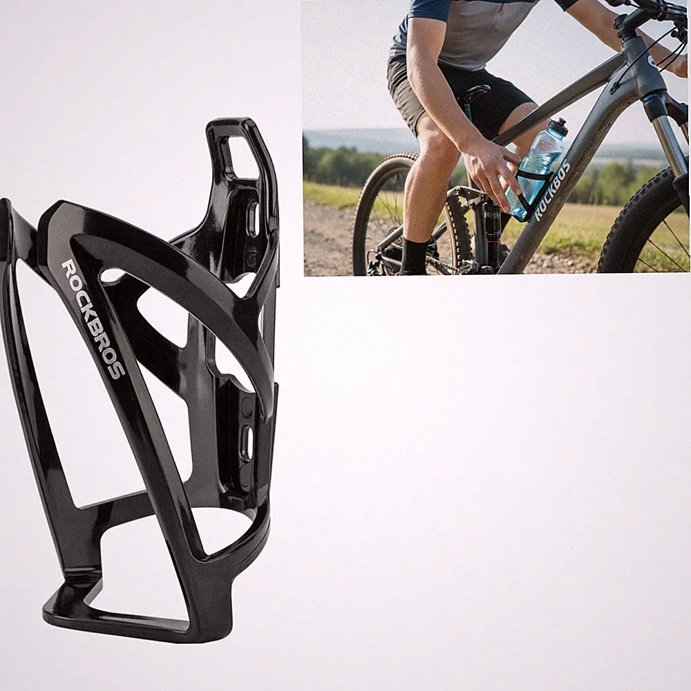 Ultra-Light Bike Water Bottle Cage Holder Rack with Screws MTB Road Bicycle