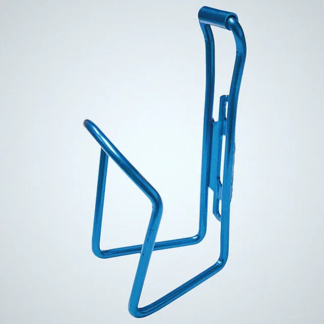Water Bottle Cage Action Alloy Blue Anodized