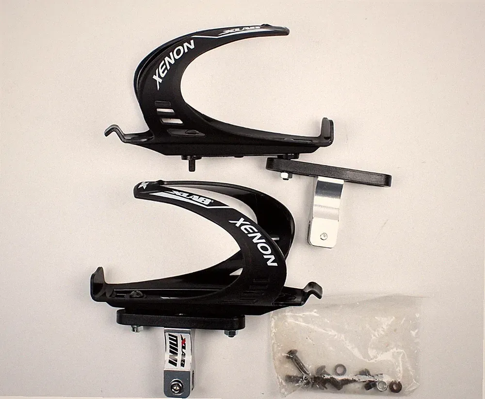 XLAB Mini Wing 105 Triathlon Road Bike Dual Water Bottle Cages OPEN PACKAGING