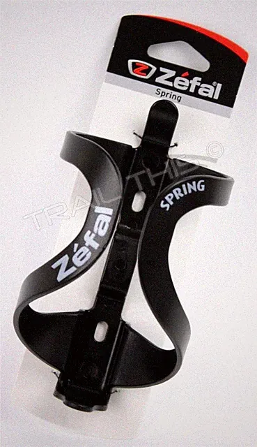 Zefal Spring Lightweight Bike Water Bottle Cage fits many bottle sizes 46g Black